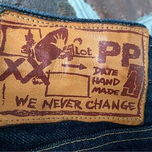 Hollywood Ranch Market PP4XX “Just Length” Denim Jeans, Men’s Size 33
